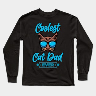 Cat Dad Long Sleeve T-Shirt